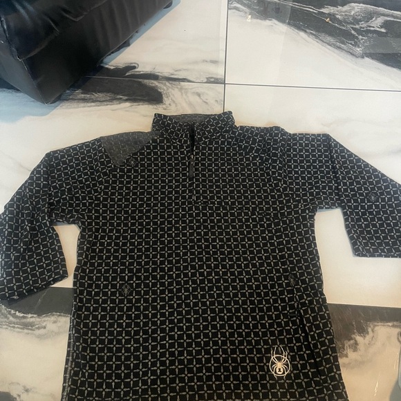 Spyder Black and Gray Women's Sweater - Picture 1 of 7